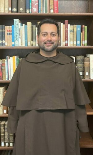 Carmelite Br. Roberto Posing